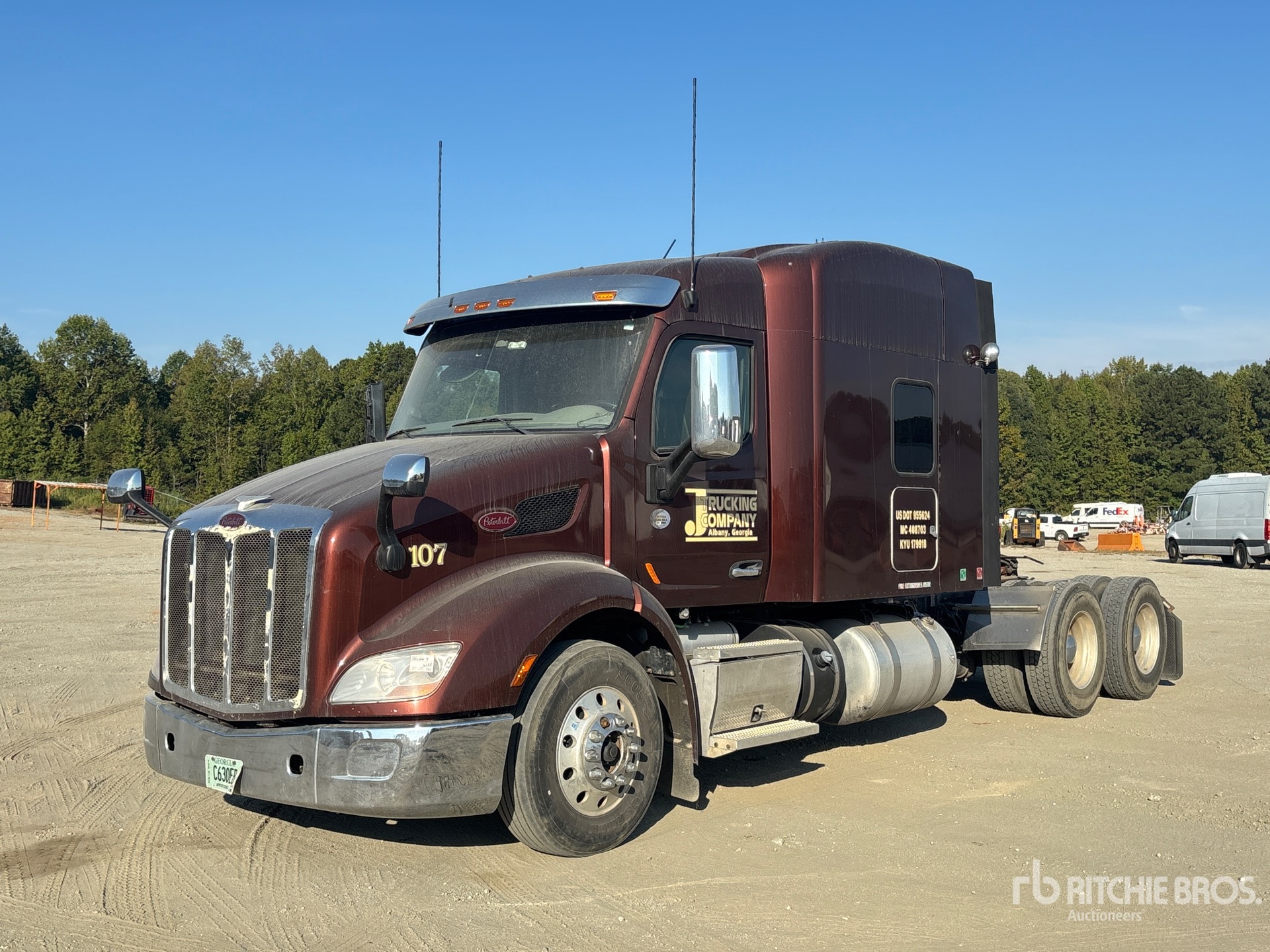 2020 Peterbilt 579 6x4 Tracteur Routier Couchette