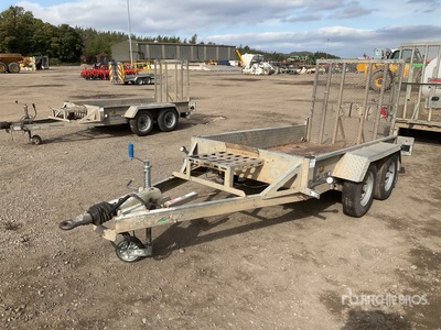 1800 kg T/A Remolque Portamaquinaria