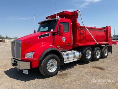 2021 Kenworth T880 8x4 Camion à benne basculante Tri/E