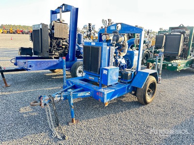 2019 Thompson 6HT Trailer-Mounted Pompe à eau