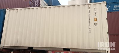 20 ft Standard Double-Ended Lagercontainer