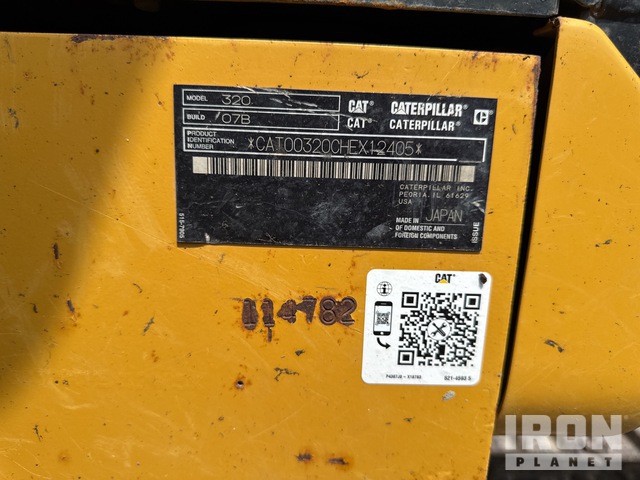 EXCAVADORA 2019 CATERPILLAR 320