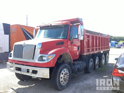 2004 International 7600 10x4 5- Achs Kipper-Lkw (Inoperable)