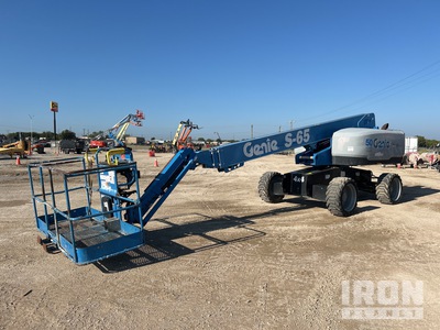 2016 Genie S-65 4WD Diesel Telescopic Boom Lift