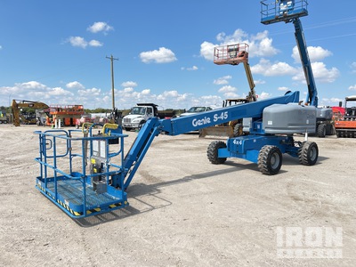 2018 Genie S-45 4WD Diesel Telescopic Boom Lift