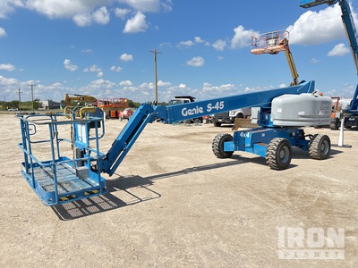 2018 Genie S-45 4WD Diesel Telescopic Boom Lift