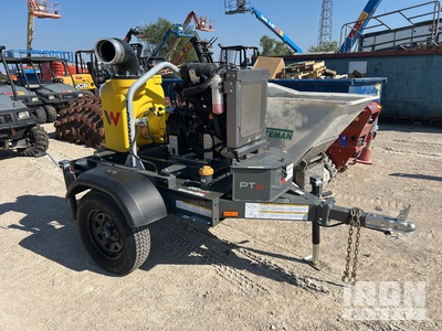 2024 Wacker PT6 Trailer-Mounted Water Pump