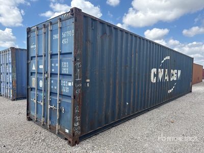 2010 40 ft High Cube Storage Container