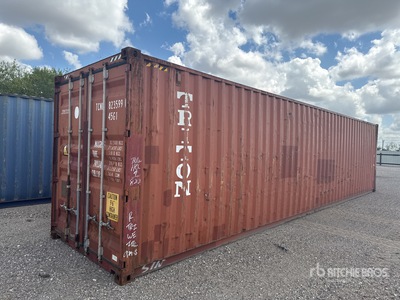 2010 40 ft High Cube Storage Container