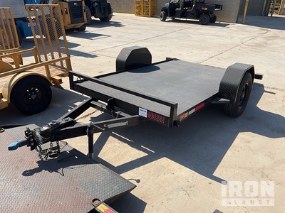 2023 Pull Do 6X12 HD Tilt 12 ft S/A Remolque Portamaquinaria