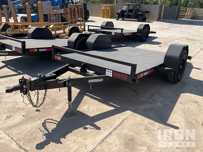 2023 Pull Do 6X12 HD TILT 12 ft S/A Plant Trailer