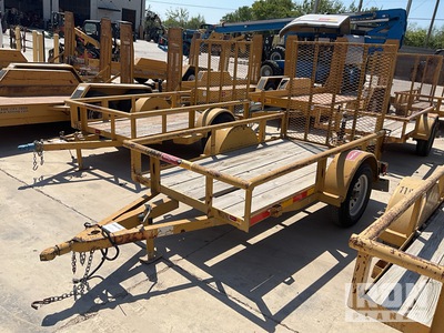 2014 Xtreme 4X8SAPT 8 ft S/A Utility Trailer