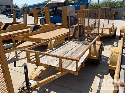 2014 Xtreme 4X8SAPT 8 ft S/A Utility Trailer