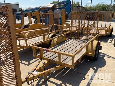 2014 Xtreme 4X8SAPT 8 ft S/A Utility Trailer