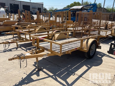 2014 Xtreme 4X8SAPT 8 ft S/A Utility Trailer