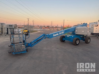 2018 Genie S-45 4WD Diesel Piattaforma monobraccio