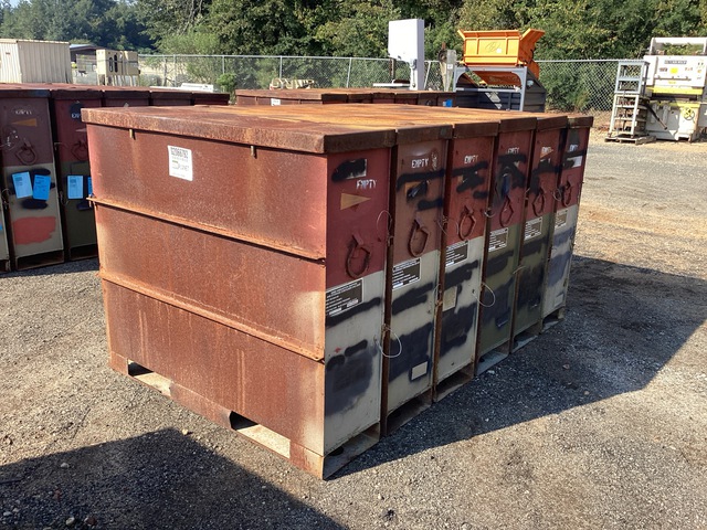 (6) JMC CNU-332 A/E 30mm Ammunition Storage Containers