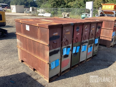 (6) JMC CNU-332 A/E 30mm Ammunition Storage Containers