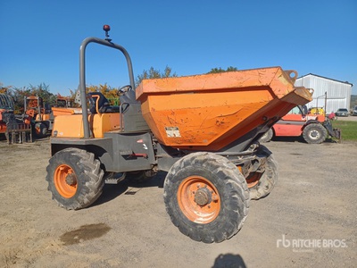 2008 Ausa D600APG 6 t 4x4 Swivel Motobasculeur a Benne Rotative Dumper