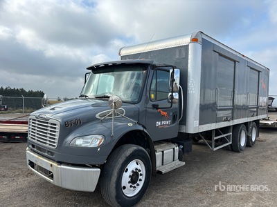 2015 Freightliner M2 106 6x4 شاحنة خلط الطين