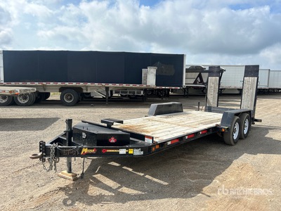 2023 Miska 20 ft T/A Equipment Trailer