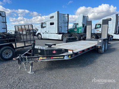 2023 Miska 20 ft T/A Equipment Trailer