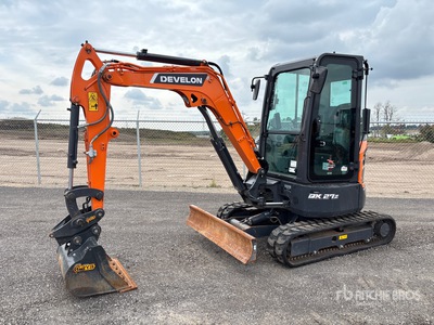 2023 Develon DX27Z-7 Mini Excavator
