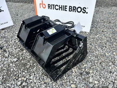 2025 GIYI GY X-HHWG72C Skid Steer Grapple (Unused)