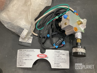 MBU V3 MS0003 Modern Burner Unit Fuel Delivery Block