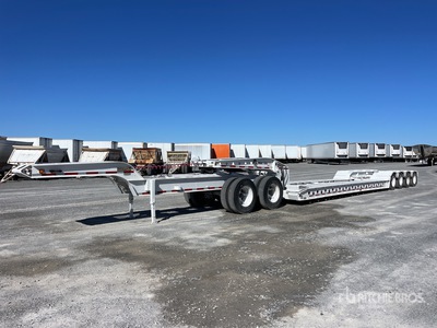 2008 Trail King Quad/A Removable Gooseneck Rimorchio ribassato