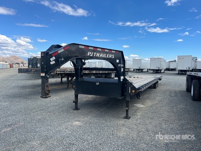 2024 PJ Trailers 3F492 40 ft T/A Gooseneck Equipment Trailer