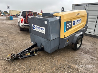 2019 Atlas Copco XATS400JD FT4 Mobile 42 L Air Compressor