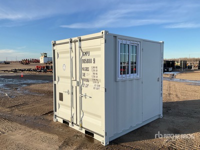 2025 8 ft Conteneur de stockage