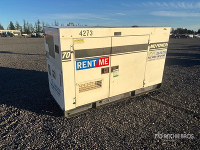 2005 Multiquip DCA70SSJU2 40 kW Skid-Mounted Generator Set