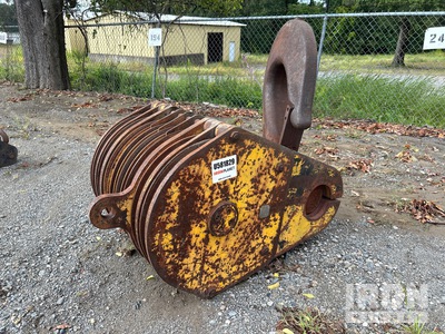 Johnson J1500CT26RTA 150 ton 8 Sheave Hook Block