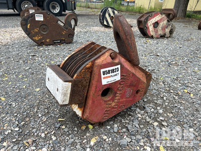 Johnson 40T16RTC 40 ton 3 Sheave Hook Block