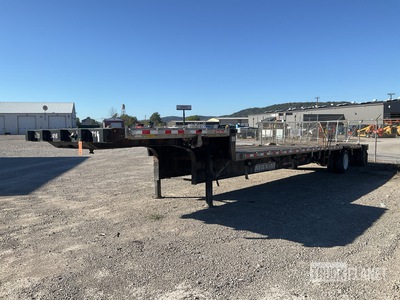 2014 Great Dane 48 ft T/A Spread Axle Single Drop Stufendeck-Anhänger