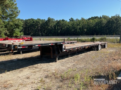 2004 Fontaine 80000 lb 48 ft T/A Spread Axle Single Drop ステップデッキトレーラー