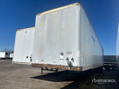 2000 Fruehauf 53 ft x 102 in T/A Van Trailer