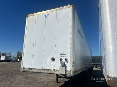 2006 Vanguard VIP4000 53 ft x 102 in T/A Van Trailer
