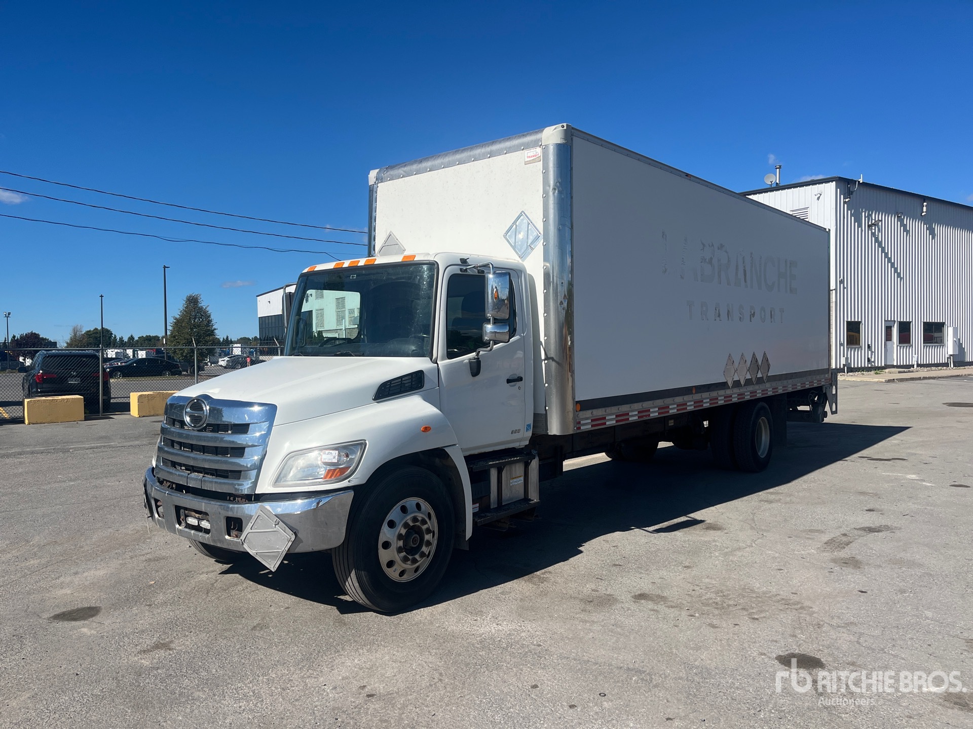 2017 Hino 358 4x2 Van Truck