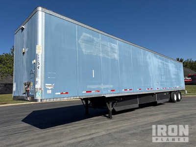 2008 Wabash 53 ft x 102 in T/A Van Trailer