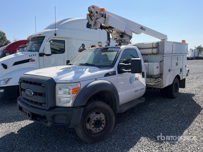 Altec AT200A 30 ft on 2012 Ford F-450 4x2 Bucket Truck (Inoperable)