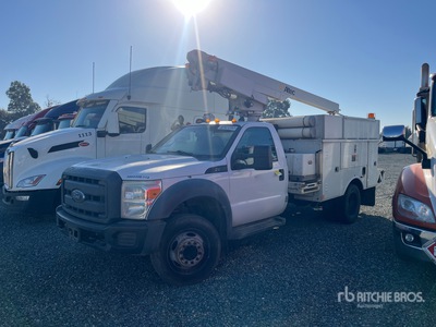 Altec AT200A 30 ft on 2012 Ford F-450 4x2 Piattaforma autocarrata (Inoperable)