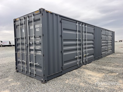 2025 40 ft High Cube Multi-Door Storage Container