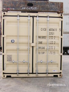 20 ft Standard Container per stoccaggio