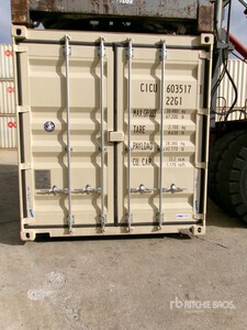 20 ft Standard Opslag container