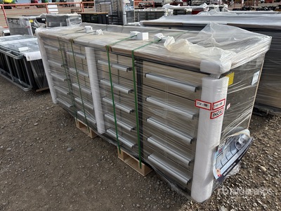 2025 Suihe NWB-10DS-2-7 7 ft 20-Drawer Workbench (Unused)