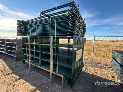 Quantity of (56) 2025 Suihe NP10-54-2 x Powder Coated Recinto per bestiame (Unused)