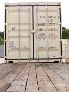 20 ft Standard Container per stoccaggio